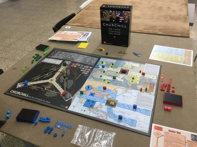 Crying Grumpies - Churchill - Boardgame - WWII Conference - Stalin - Roosvelt - Mark Herman - Big Three Struggle for peace- GMT - 2